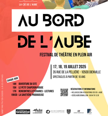 Affiche Festival Au Bord de l'Aube