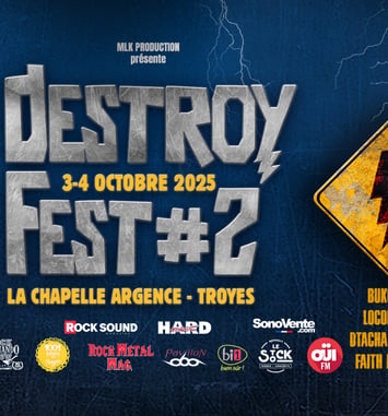 Bannière Destroy Fest 2