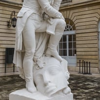 Bartholdi, Champollion et le sphinx
