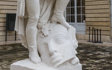 Bartholdi, Champollion et le sphinx