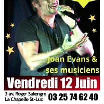 Soirée Dîner et Concert avec Joan Evans et ses Musiciens