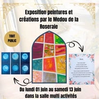 Exposition de peintures et de poèmes