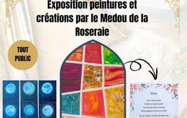 Exposition de peintures et de poèmes