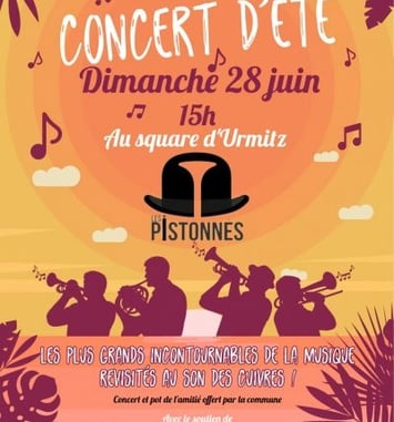 Concert d'été Les Pistonnés