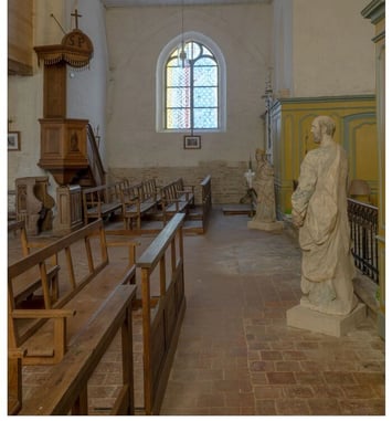 Explorez une église qui renferme de nombreux objets classés