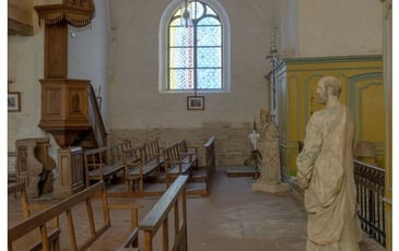 Explorez une église qui renferme de nombreux objets classés