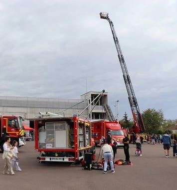 Découvrez les engins des pompiers