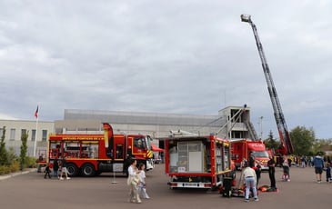 Découvrez les engins des pompiers