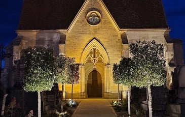 Venez visiter une église reconstruite au XVIe siècle