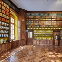 Découvrez librement les collections de l'Apothicairerie de l'Hôtel-Dieu-Le-Comte