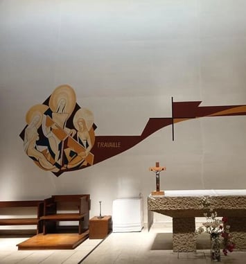 Découvrez les fresques de Dom Angelico Surchamp