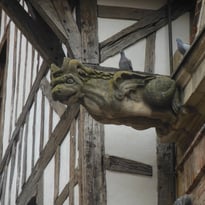 Parcours découverte des abouts de poutres sculptés