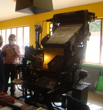 Visite guidée de l'atelier-musée Les Amis de Gutenberg