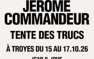 Il a le trac, il sue mais il est heureux