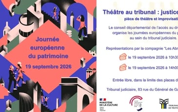 Théâtre au tribunal : justice en scène