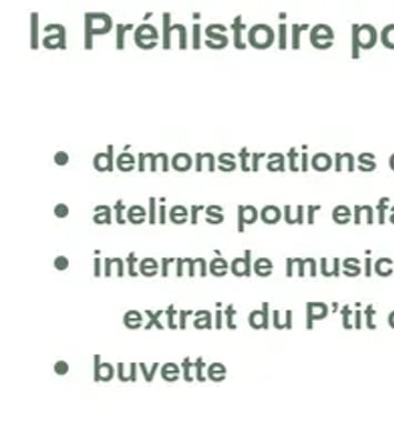 Réimaginer la Préhistoire en Pays d'Othe pour petits et grands