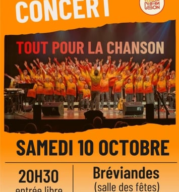 Concert de la chorale Tout pour la Chanson