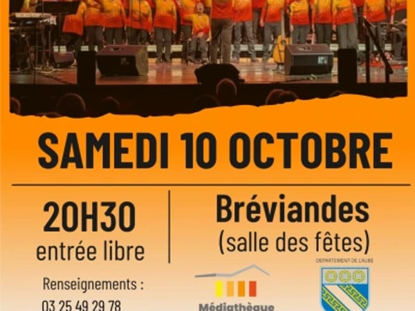 Concert de la chorale Tout pour la Chanson