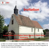 Inauguration de l'église Saint-Pierre-et-Saint-Paul (fin des travaux de restauration)