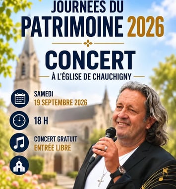 Concert à l'église de Chauchigny interprété par Gérard Piccioli