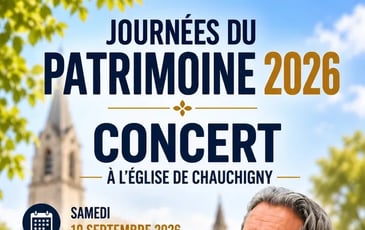 Concert à l'église de Chauchigny interprété par Gérard Piccioli