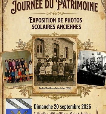 Exposition de photos scolaires anciennes