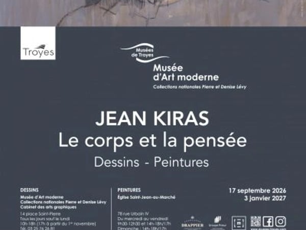 Jean Kiras : le corps et la pensée (dessins et peintures)