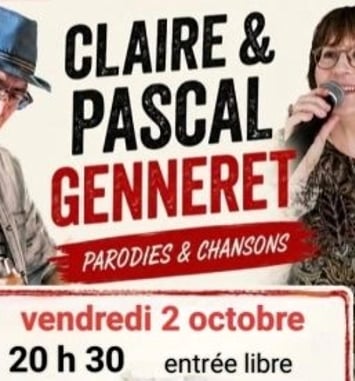 Soirée Cabaret avec Claire et Pascal Genneret
