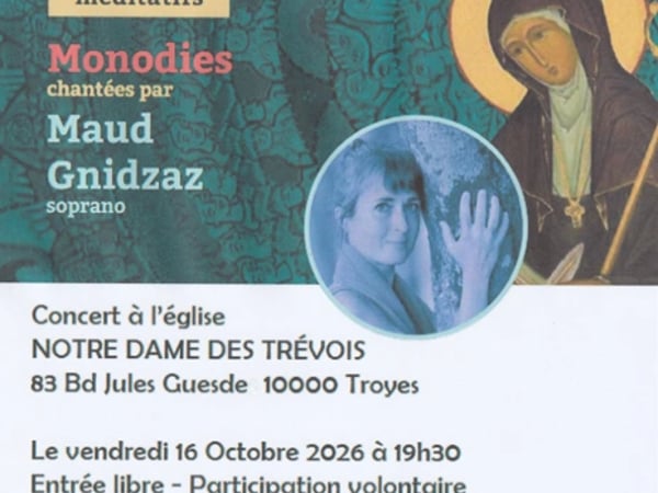Concert méditatif autour d’Hildegard von Bingen