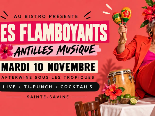 Les Flamboyants, concert de musique antillaise au Bistro
