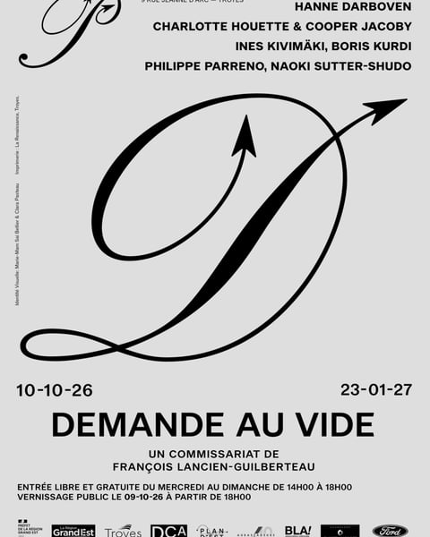 Vernissage de l'exposition "Demande au Vide"