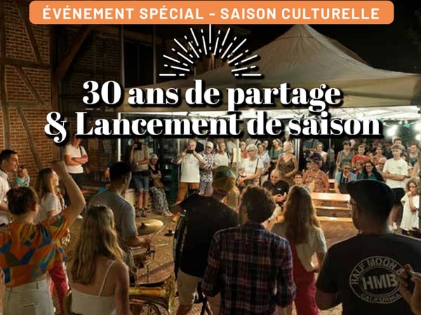 30 ans de partage & lancement de saison à l'Espace Gérard Philipe