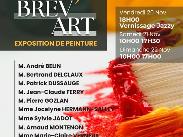 Brev’Arts 2026, exposition de peintures à Bréviandes