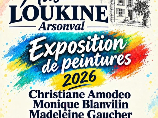 Peintures et céramiques au musée Loukine