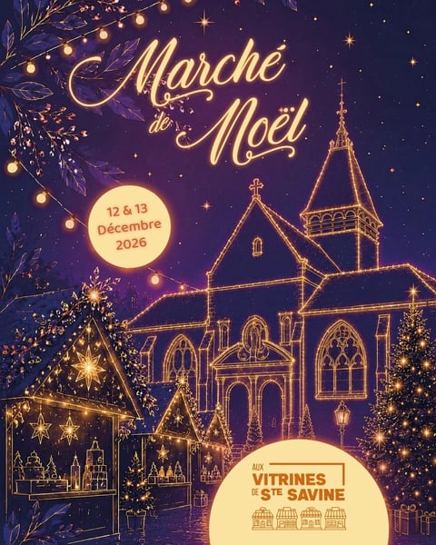 Marché de Noël « Aux Vitrines de Sainte-Savine »