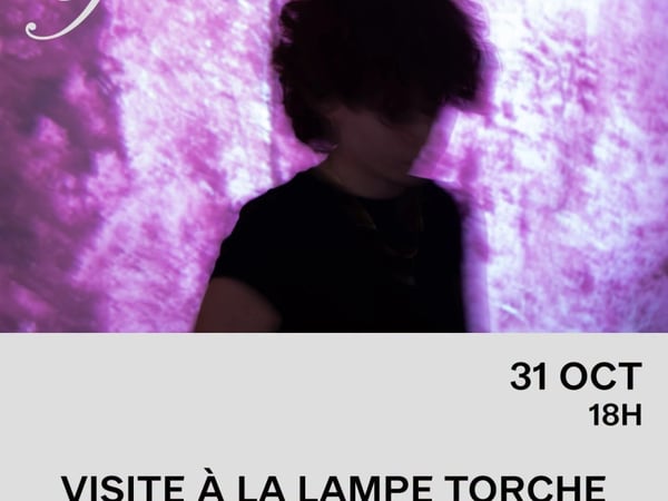Visite à la lampe torche – Exposition « Demande au vide »